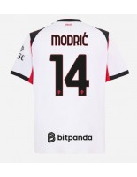 AC Milan Luka Modric #14 Venkovní Dres 2025-26 Krátký Rukáv